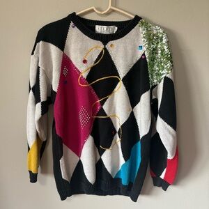 Vintage Michelle Stuart 80s Sweater